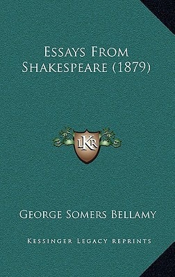 Essays From Shakespeare (1879)