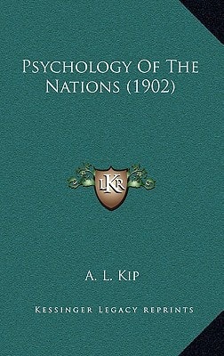 Psychology Of The Nations (1902)