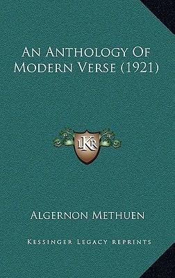An Anthology Of Modern Verse (1921)