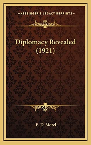 Diplomacy Revealed (1921)