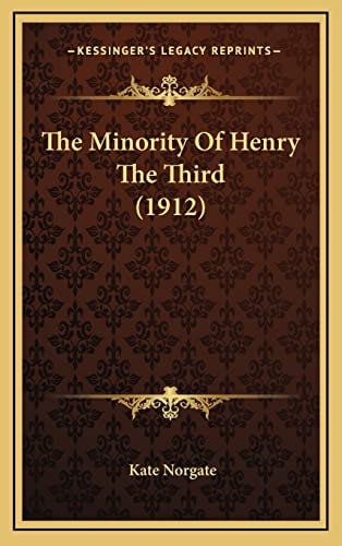 The Minority Of Henry The Third (1912)