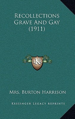 Recollections Grave And Gay (1911)