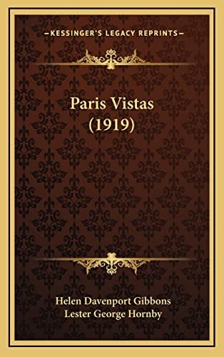 Paris Vistas (1919)