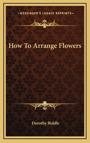 How To Arrange Flowers