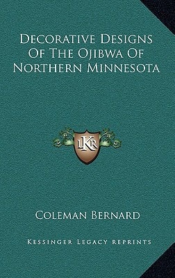 Decorative Designs Of The Ojibwa Of Northern Minnesota