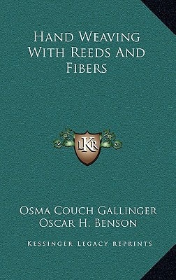 Hand Weaving With Reeds And Fibers