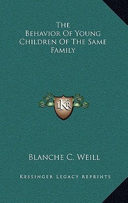 The Behavior Of Young Children Of The Same Family
