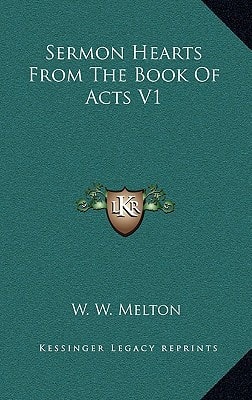 Sermon Hearts From The Book Of Acts V1