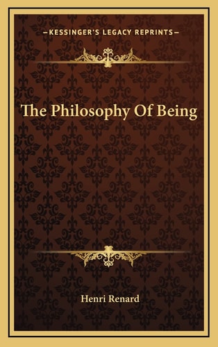 The Philosophy Of Being