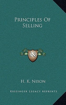 Principles Of Selling