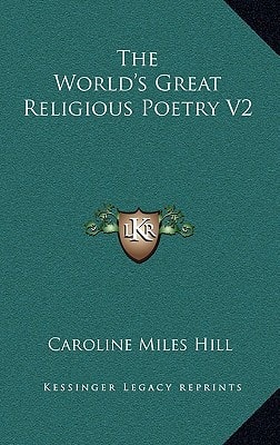 The World's Great Religious Poetry V2