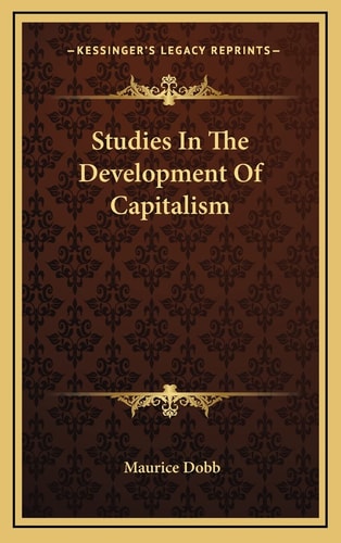 Studies In The Development Of Capitalism