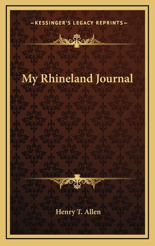 My Rhineland Journal