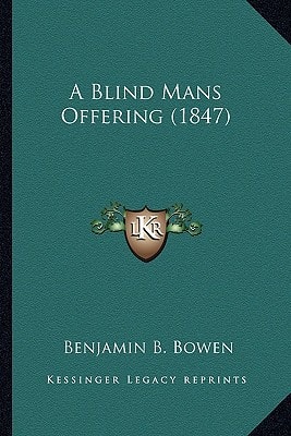 A Blind Mans Offering (1847)
