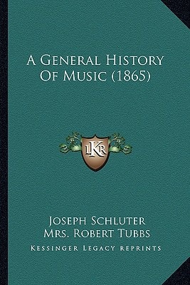 A General History Of Music (1865)