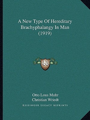 A New Type Of Hereditary Brachyphalangy In Man (1919)