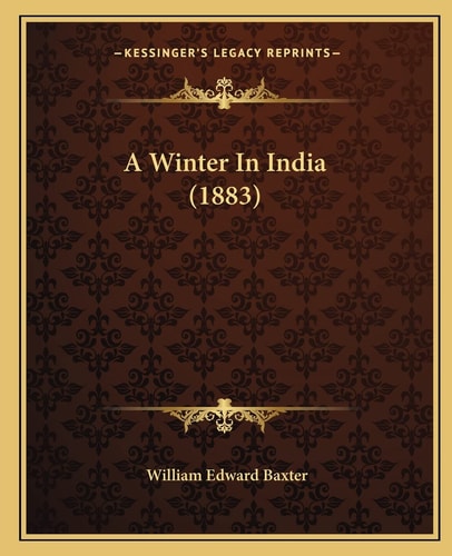 A Winter In India (1883)