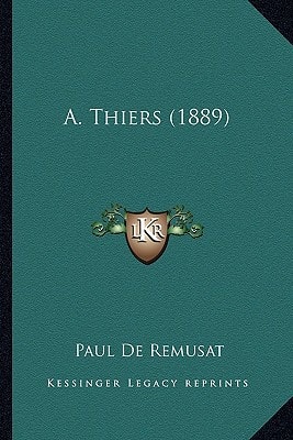 A. Thiers (1889)