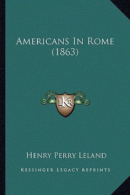 Americans In Rome (1863)