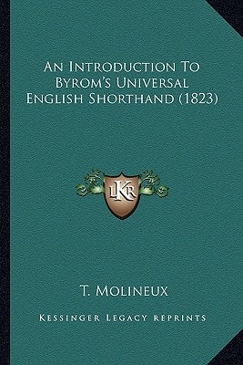 An Introduction To Byrom's Universal English Shorthand (1823)