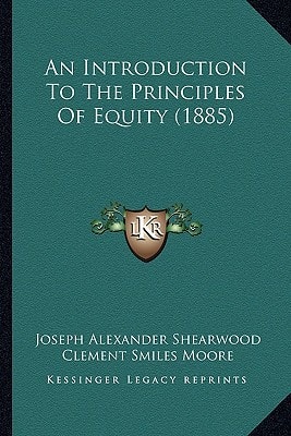 An Introduction To The Principles Of Equity (1885)