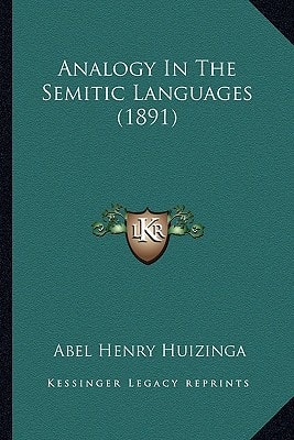 Analogy In The Semitic Languages (1891)