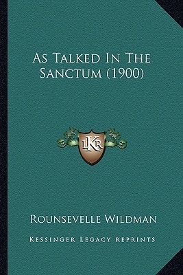 As Talked In The Sanctum (1900)