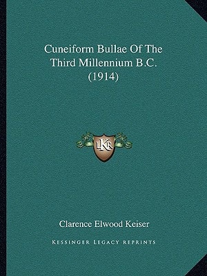 Cuneiform Bullae Of The Third Millennium B.C. (1914)