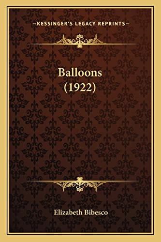 Balloons (1922)