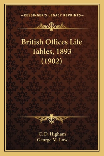 British Offices Life Tables, 1893 (1902)