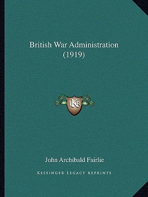 British War Administration (1919)
