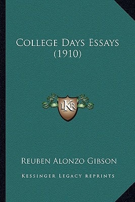 College Days Essays (1910)