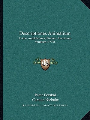 Descriptiones Animalium: Avium, Amphibiorum, Piscium, Insectorum, Vermium (1775)