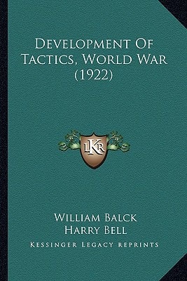 Development Of Tactics, World War (1922)