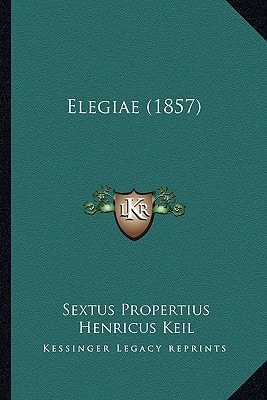 Elegiae (1857)