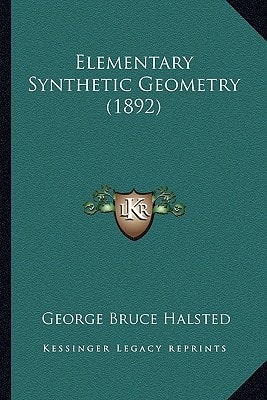 Elementary Synthetic Geometry (1892)