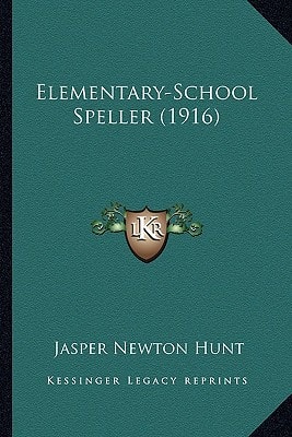 Elementary-School Speller (1916)