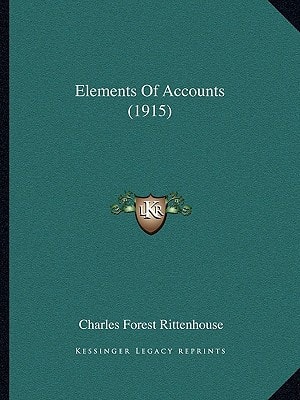 Elements Of Accounts (1915)