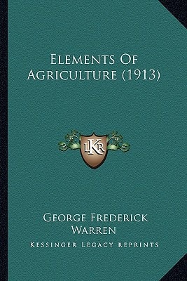 Elements Of Agriculture (1913)