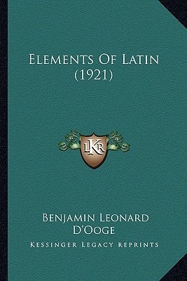 Elements Of Latin (1921)