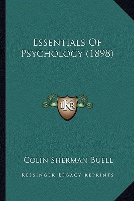 Essentials Of Psychology (1898)
