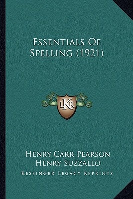 Essentials Of Spelling (1921)