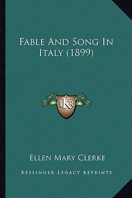 Fable And Song In Italy (1899)