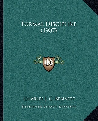 Formal Discipline (1907)