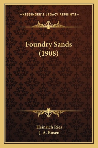 Foundry Sands (1908)