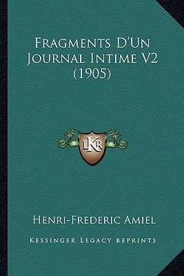Fragments D'Un Journal Intime V2 (1905)