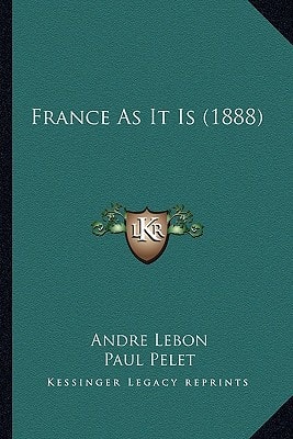 France as It Is (1888)