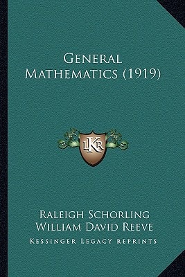 General Mathematics (1919)