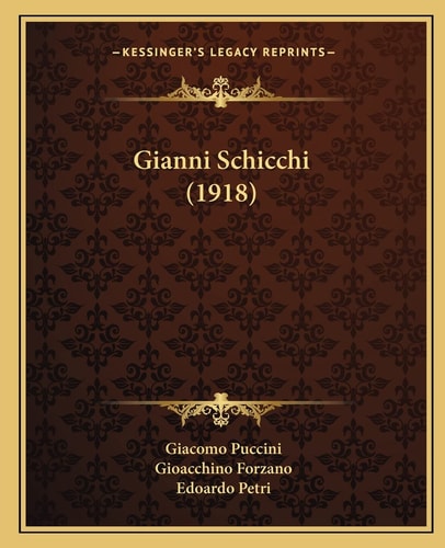 Gianni Schicchi (1918)