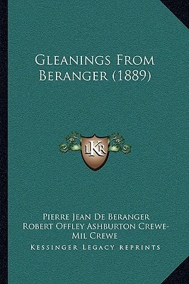 Gleanings from Beranger (1889)